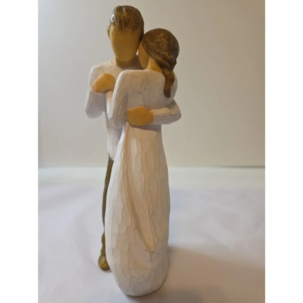 Willow Tree PROMISE Couple Love Susan Lordi Hand-Painted 9